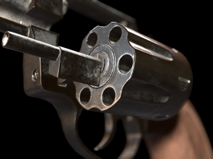 Revolver T-96 3D 模型