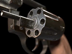 Revolver T-96 3D Model