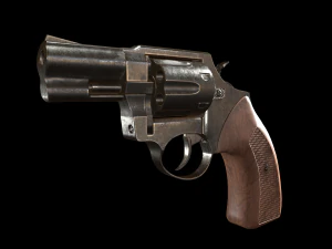Revolver T-96 3D Model