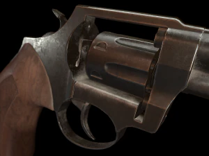 Revolver T-96 3D Model