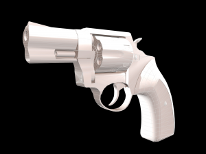 Revolver T-96 3D 模型