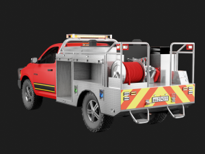 2014 Wildland Brush Truck 3D Model