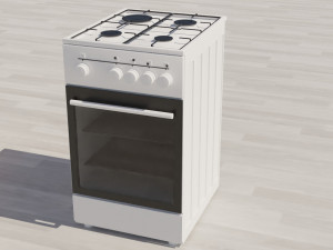 Kitchen and bedroom furniture 3D Model