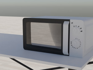 Kitchen and bedroom furniture 3D Model