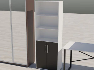 Kitchen and bedroom furniture 3D Model