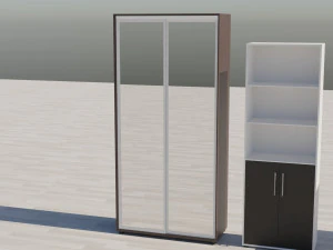 Kitchen and bedroom furniture 3D Model
