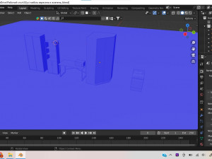 Kitchen and bedroom furniture 3D Model