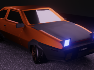 Ae86 3D 模型