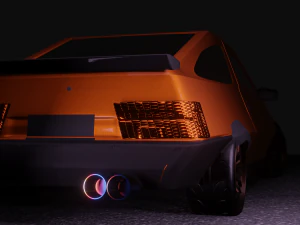 Ae86 3D Model