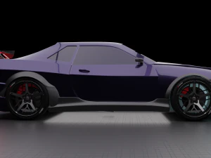 Skyline r34 3D Model