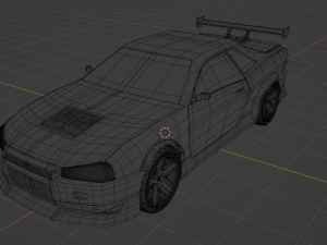 Skyline r34 3D Модель