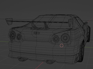 Skyline r34 3D Модель