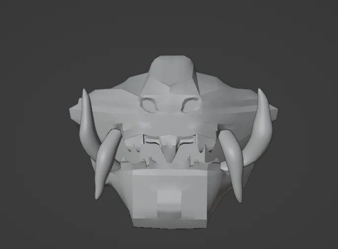 Oni Mask CG Textures .c4d .max .obj .3ds .fbx .stl .blend 