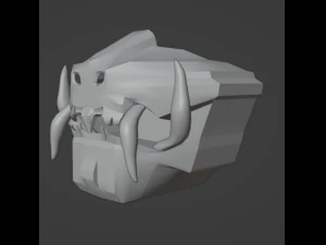 Oni Mask CG Textures