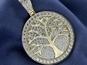 Big Tree Pendant 3D Print Model