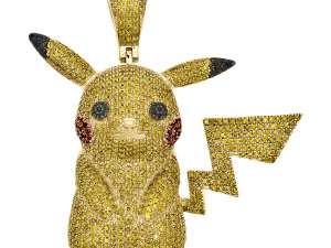 Pokemon Diamond Pendant 3D Print Model