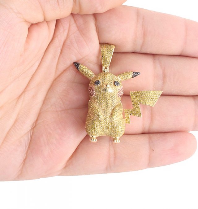 Pokemon diamond pendant store