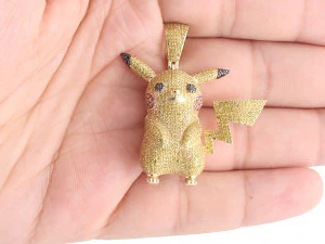 Pokemon Elmas Kolye 3D Baskı Modeli