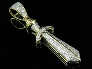 Sword Diamond Pendant Modello di stampa 3D