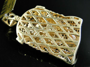 JESUS DIAMOND PENDANT 3D Print Model