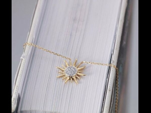 SUN DIAMOND PENDANT 3D Принт Модель