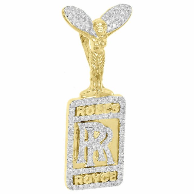 ROLS -ROYCE RR Sign DIAMOND PENDANT 3D Принт Модель .c4d .max .obj .3ds .fbx .stl .blend