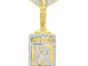 ROLS -ROYCE RR Sign DIAMOND PENDANT 3D Принт Модель