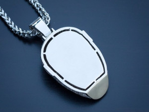 IRONNMAN FACE DIAMOND PENDANT 3Dプリントモデル