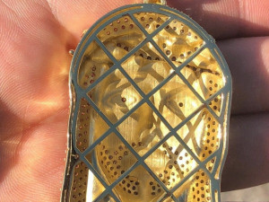 JESUS DIAMOND PENDANT 2 3D-printmodel
