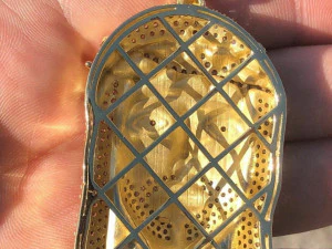 JESUS DIAMOND PENDANT 2 3D Print Model