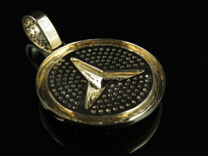 MERCEDES-BENZ DIAMOND PENDANT 3D 프린트 모델