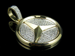 MERCEDES-BENZ DIAMOND PENDANT 3D 프린트 모델
