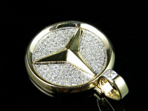 MERCEDES-BENZ DIAMOND PENDANT 3D 프린트 모델
