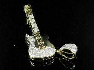 GUITAR DIAMOND PENDANT Modèles 3D en vedette