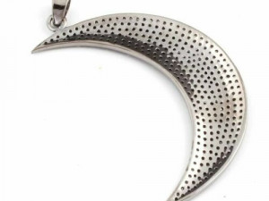 MOON DIAMOND PENDANT 3D प्रिंट मॉडल