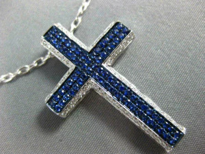 CROSS SIGN DIAMOND PENDANT 3D Print Model