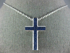 CROSS SIGN DIAMOND PENDANT 3D Принт Модель