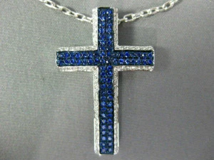 CROSS SIGN DIAMOND PENDANT 3D Print Model