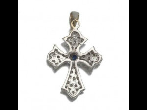 CROSS SIGN DIAMOND PENDANT 2 3Dプリントモデル