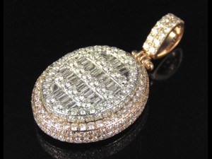 OVAL DIAMOND PENDANT Modèles 3D en vedette