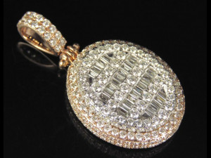 OVAL DIAMOND PENDANT Modèles 3D en vedette