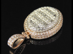 OVAL DIAMOND PENDANT Modèles 3D en vedette