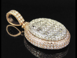 OVAL DIAMOND PENDANT Modèles 3D en vedette