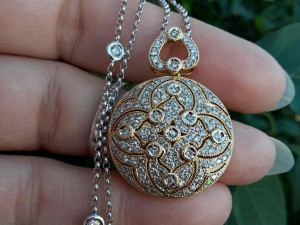 ROYAL ANTIQUE DIAMOND PENDANT Model do druku 3D