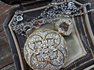 ROYAL ANTIQUE DIAMOND PENDANT Model do druku 3D