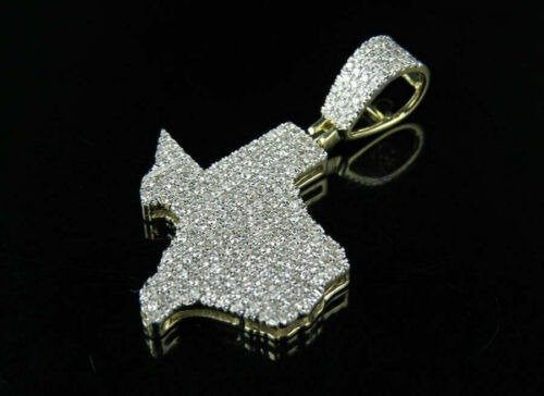 TEXAS MAP DIAMOND PENDANT 3D 프린트 모델 .c4d .max .obj .3ds .fbx .stl .blend 