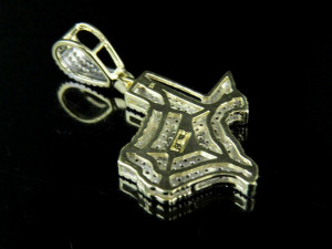 TEXAS MAP DIAMOND PENDANT 3D 프린트 모델