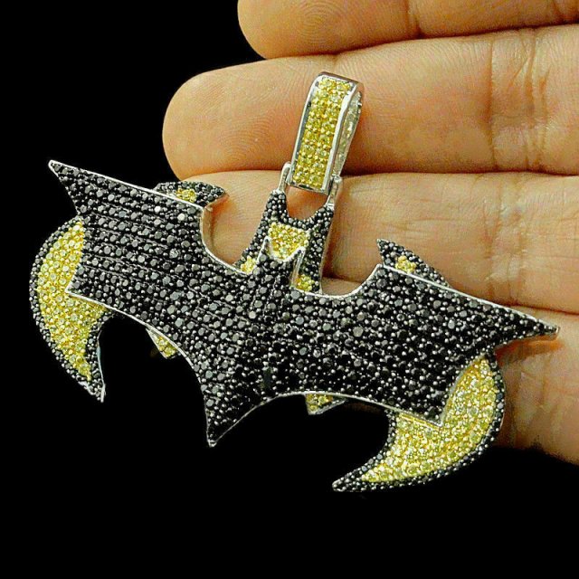 BATMAN LOGO DIAMOND PENDANT 3D 打印模型 .c4d .max .obj .3ds .fbx .stl .blend 