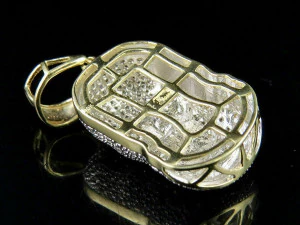 GOON MASK DIAMOND CHARM PENDANT 3D Print Model