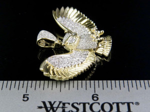 OWL DIAMOND PENDANT 3D-printmodel